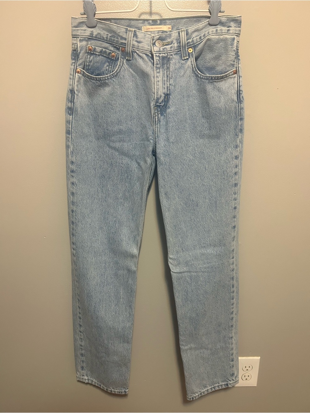 Levi's Light Blue Women's Straight Leg Jeans